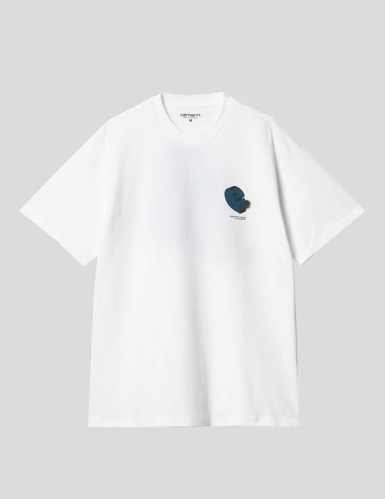 Camisa CARHARTT WIP diagram c tee white